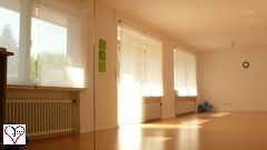 Blick in den Yogaraum an der Villa D�rkopp, Obernbergstrasse 2, 32105 Bad Salzuflen